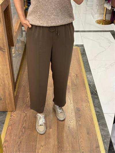 ELEGANCE BELİ LASTİKLİ DAR PANTOLON