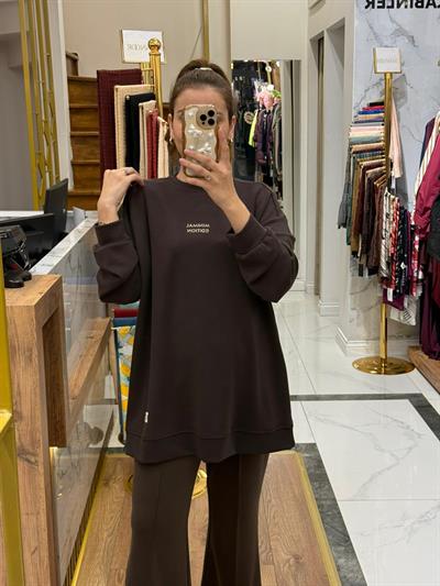 KONTRAST BASKI VE ETİKETLİ S-SHIRT 3 RENK