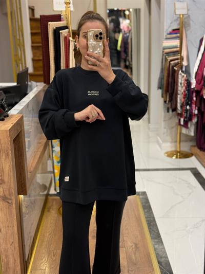 KONTRAST BASKI VE ETİKETLİ S-SHIRT 3 RENK