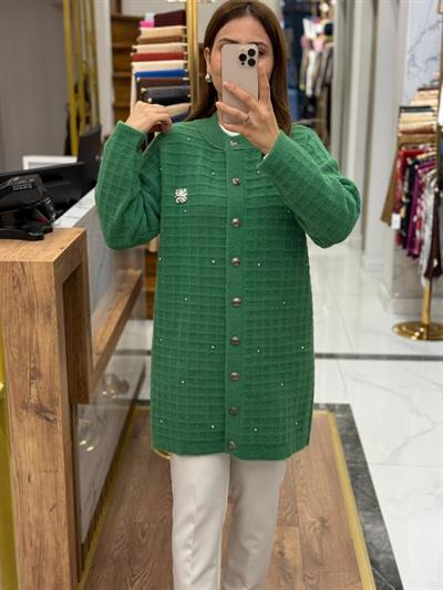 NUSS ANGORA TAŞLI HIRKA