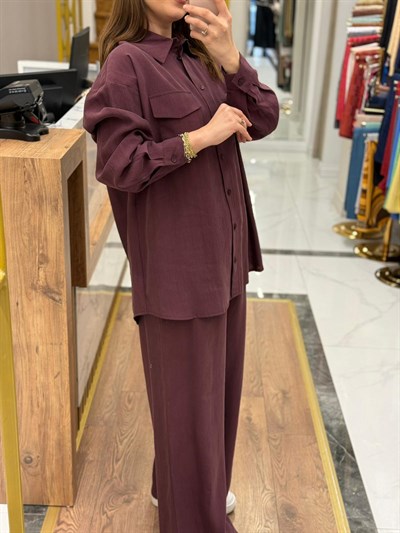 NUSS - TENCEL PANTOLONLU TAKIM