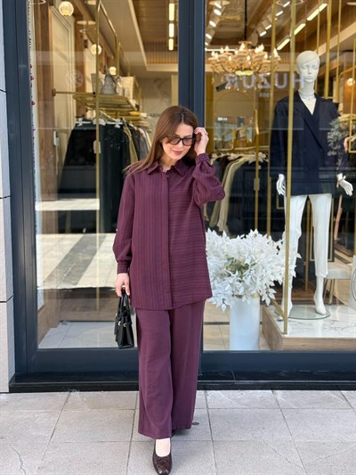 NUSS- TENCEL PANTOLONLU TAKIM