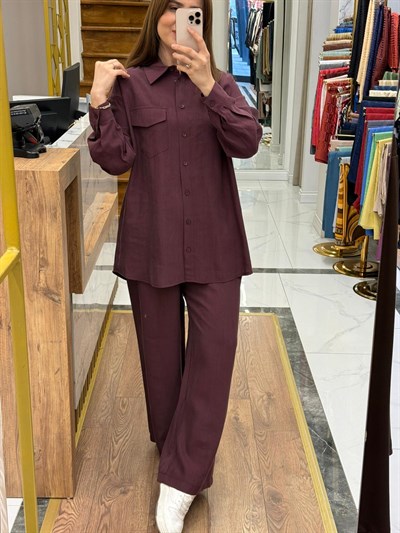 NUSS - TENCEL PANTOLONLU TAKIM