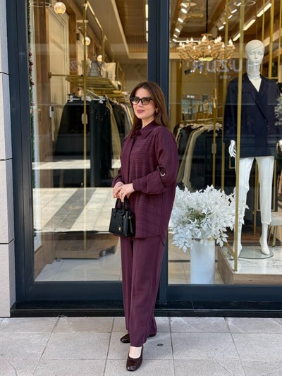 NUSS- TENCEL PANTOLONLU TAKIM