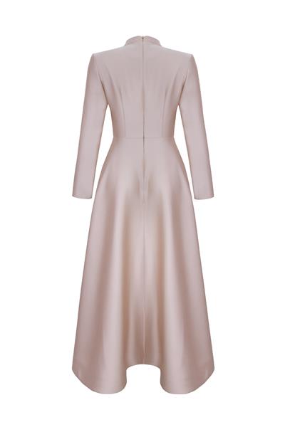 ROSEBUD DRESS NUDE