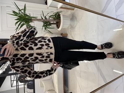 ŞARDONLU LEOPAR DESEN HIRKA