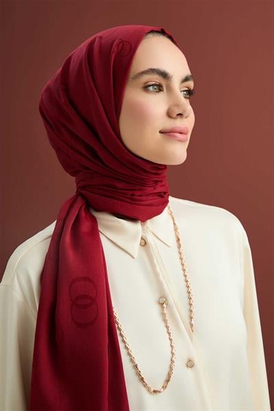 ZİNCİR KARE PAMUK İPEK ŞAL