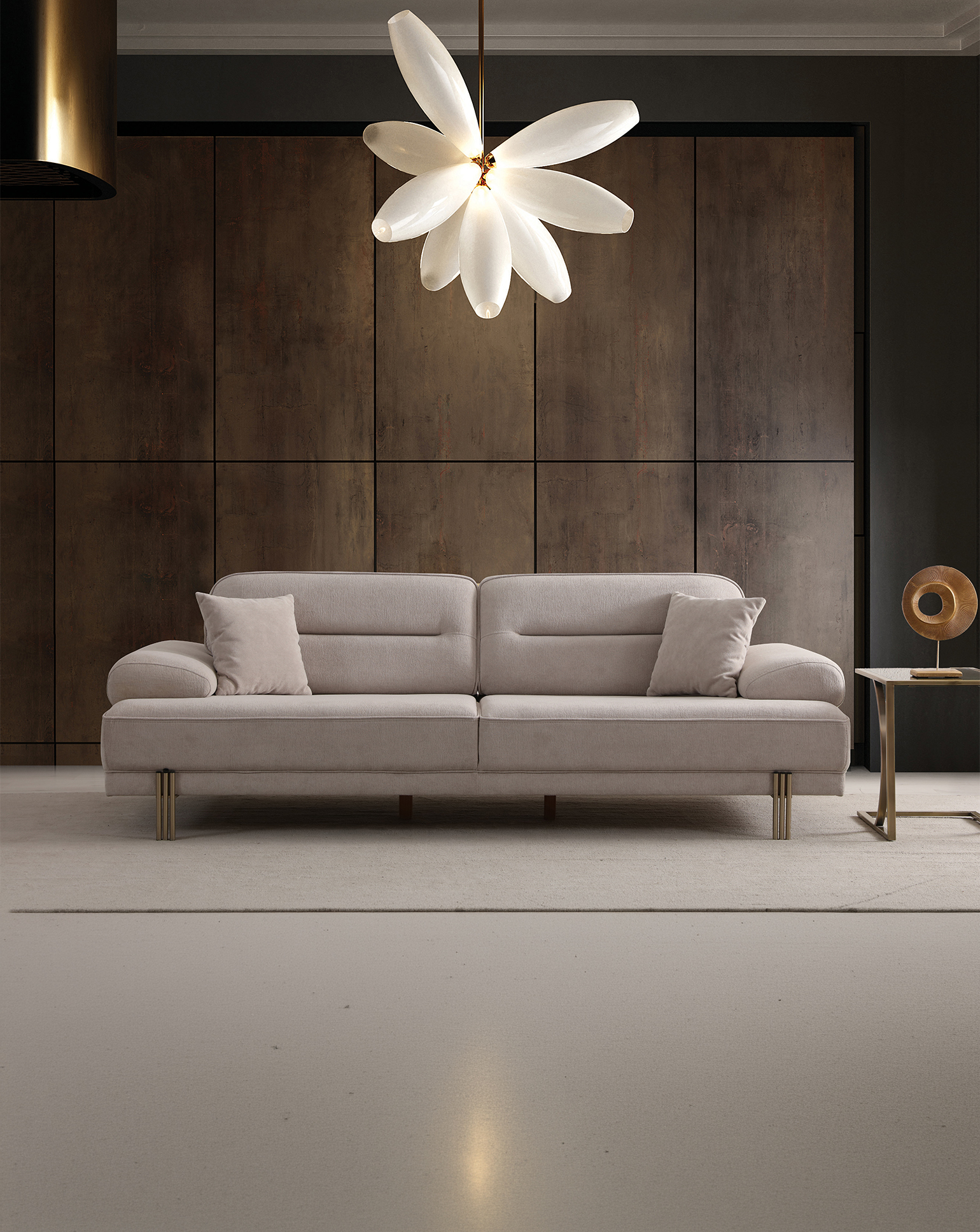 Apollo Yataklı Üçlü Koltuk