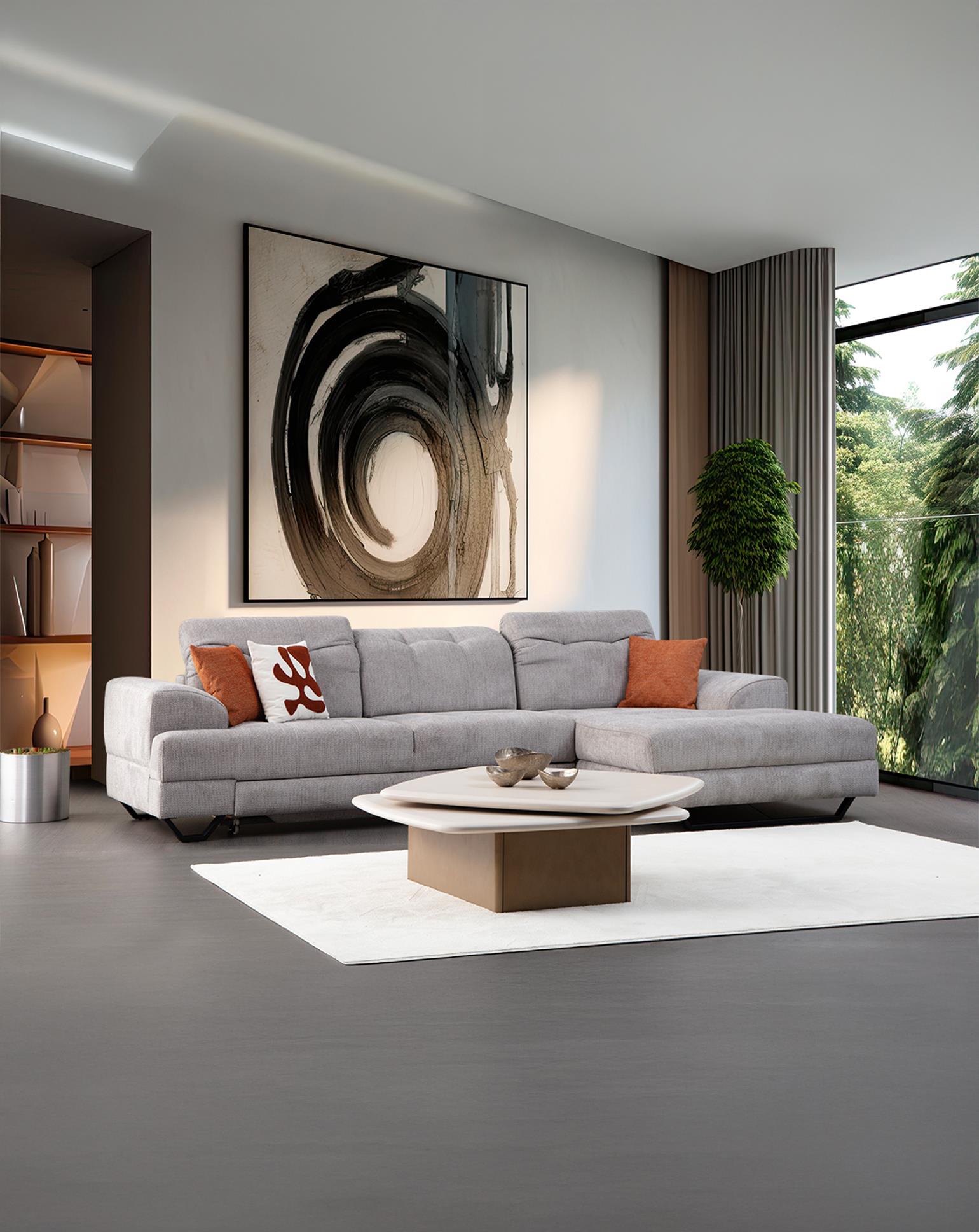 Frido Yataklı Köşe Koltuk