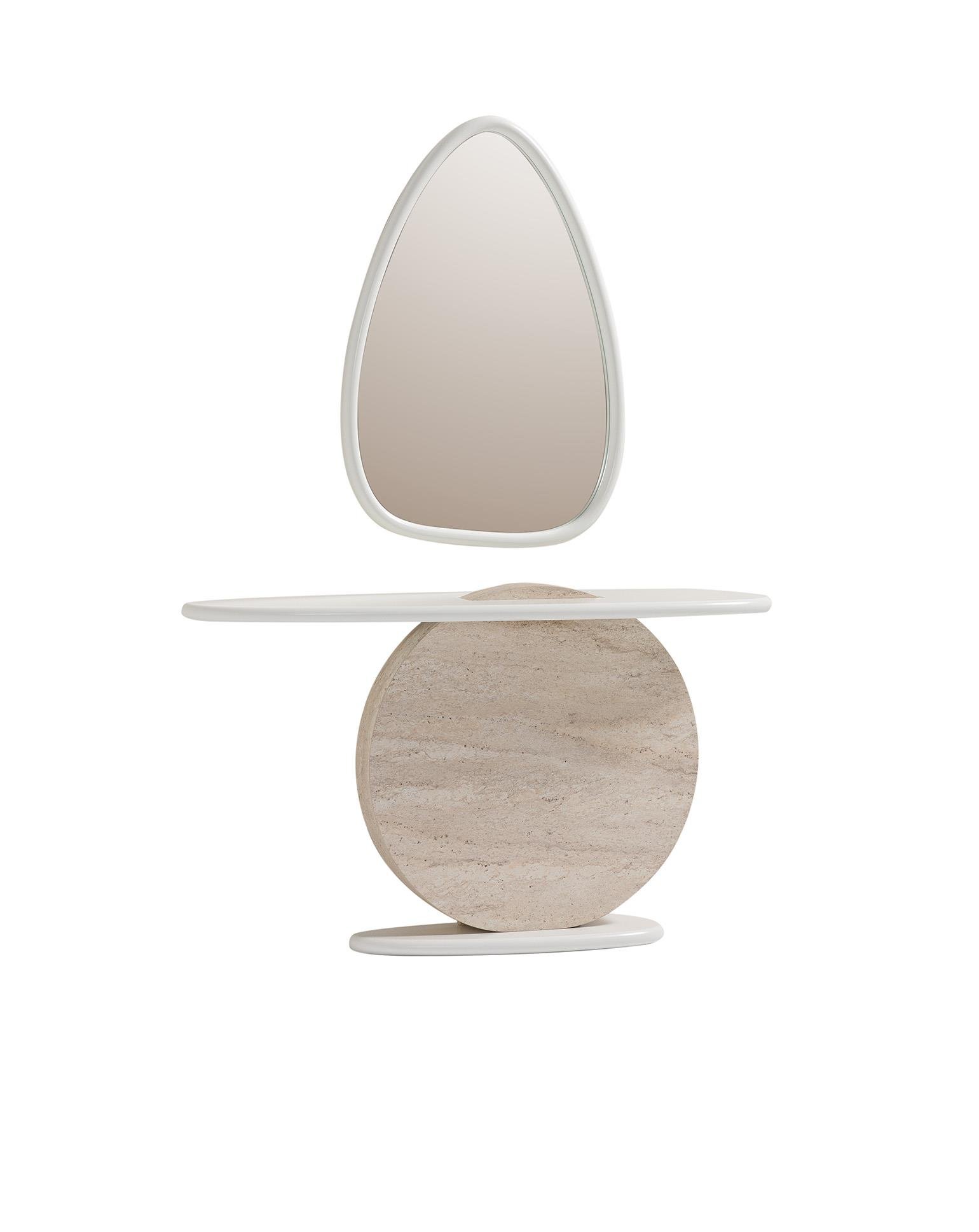 Milano Beyaz Traverten Dresuar