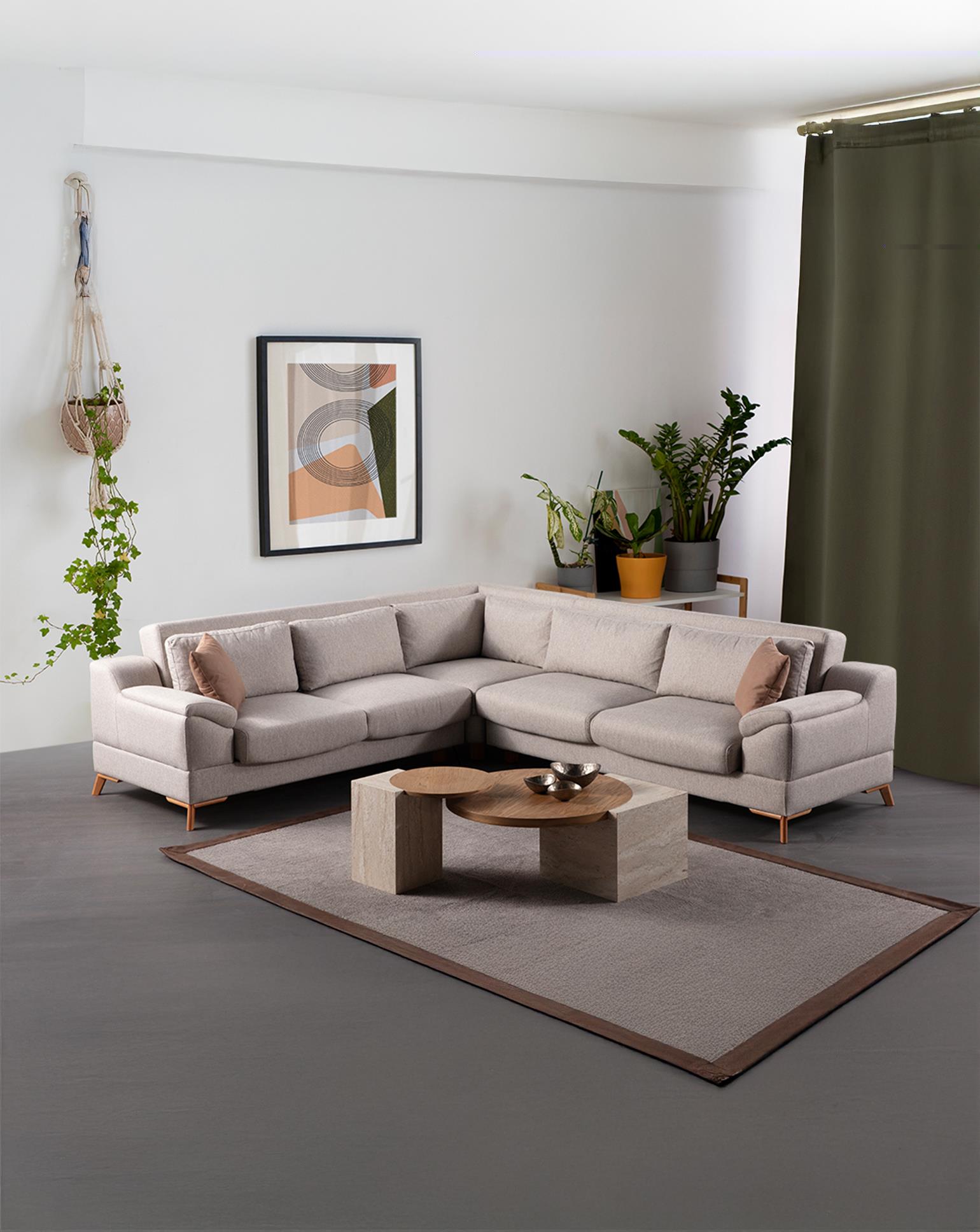 Aqua Yataklı Köşe Koltuk