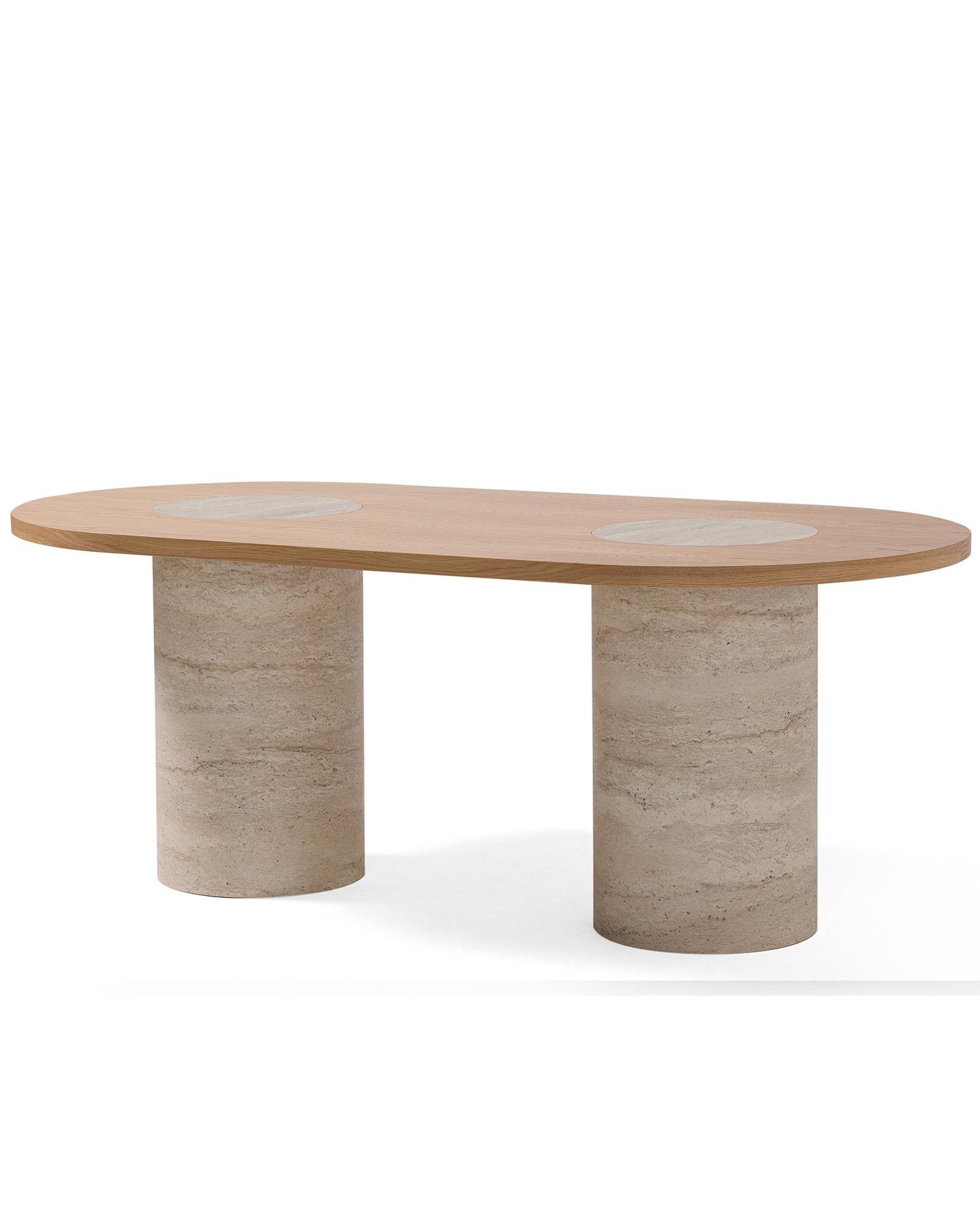 Asya Mola Masa Meşe 200 cm