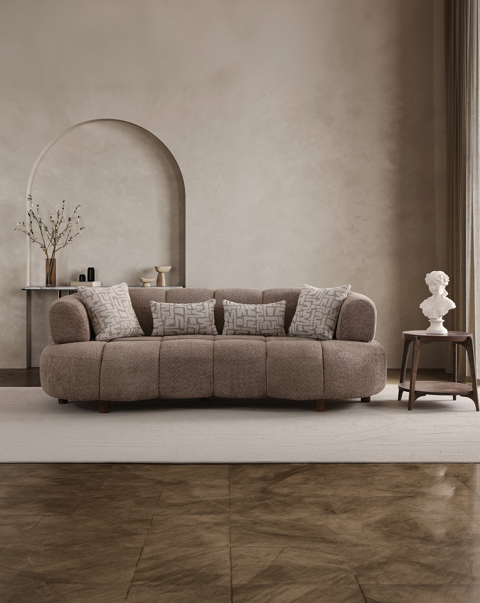 Avanos Yataklı Üçlü Koltuk