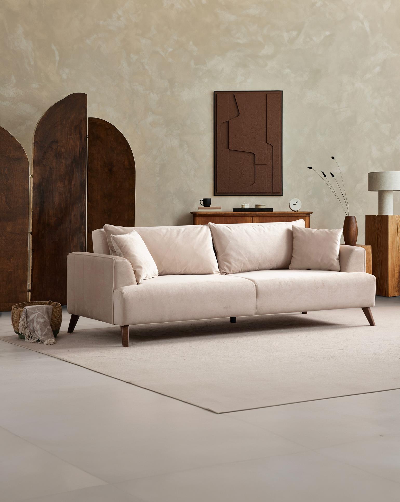 Buhara Yataklı Üçlü Koltuk