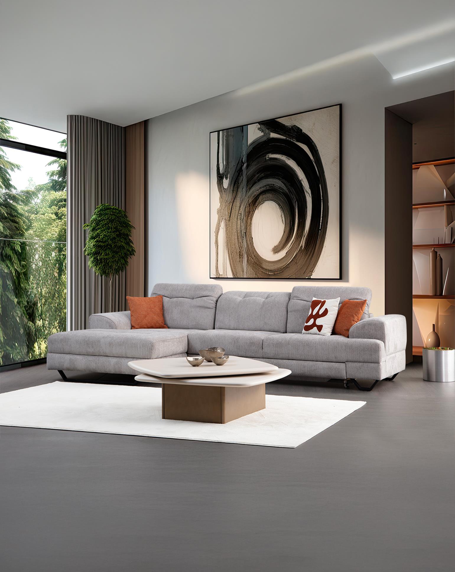 Frido Yataklı Köşe Koltuk