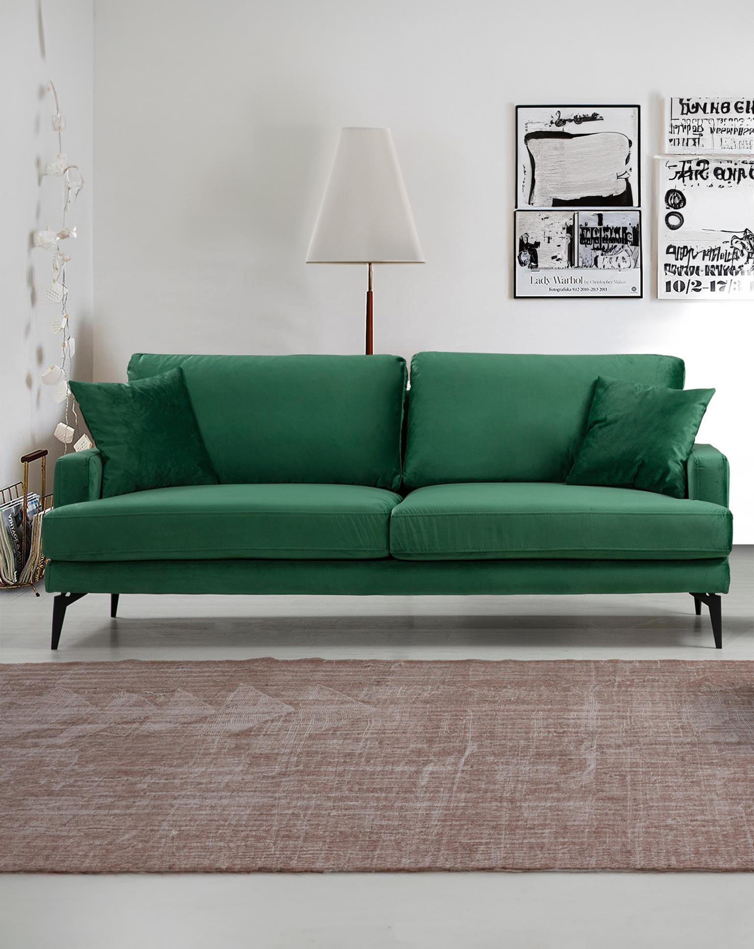 Papira Üçlü Koltuk