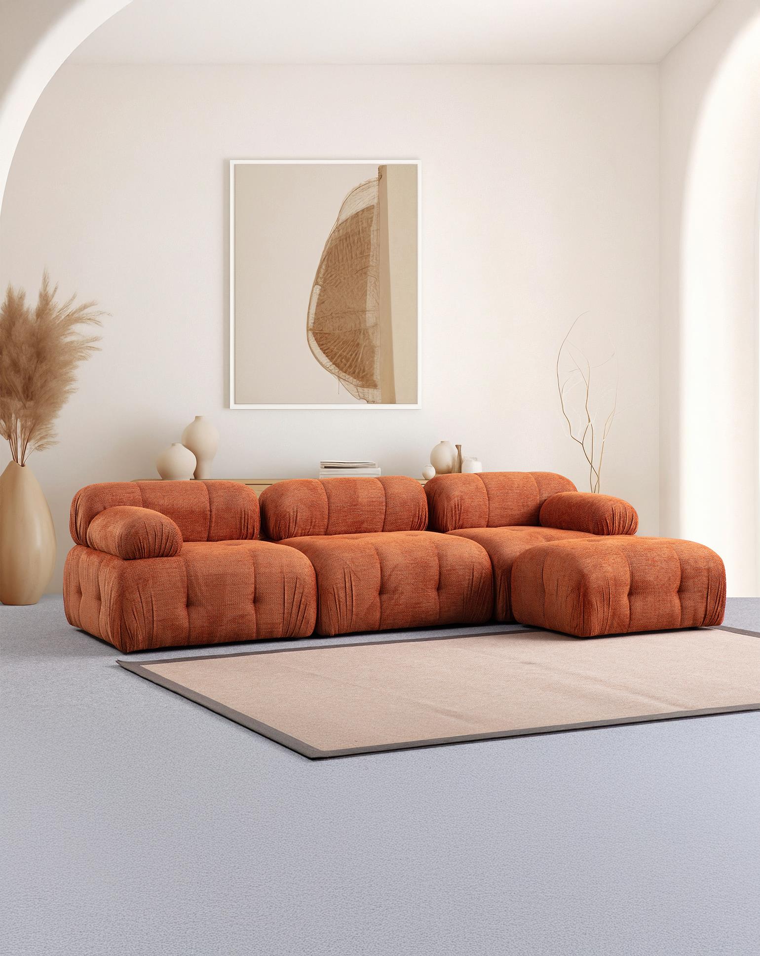 Petite Turuncu Modüler Koltuk