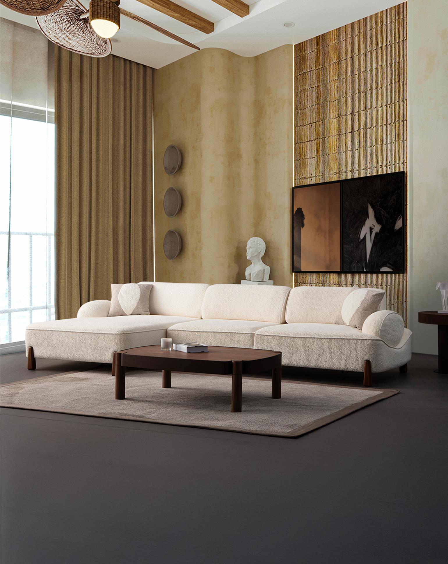 Pezaro Yataklı Köşe Koltuk