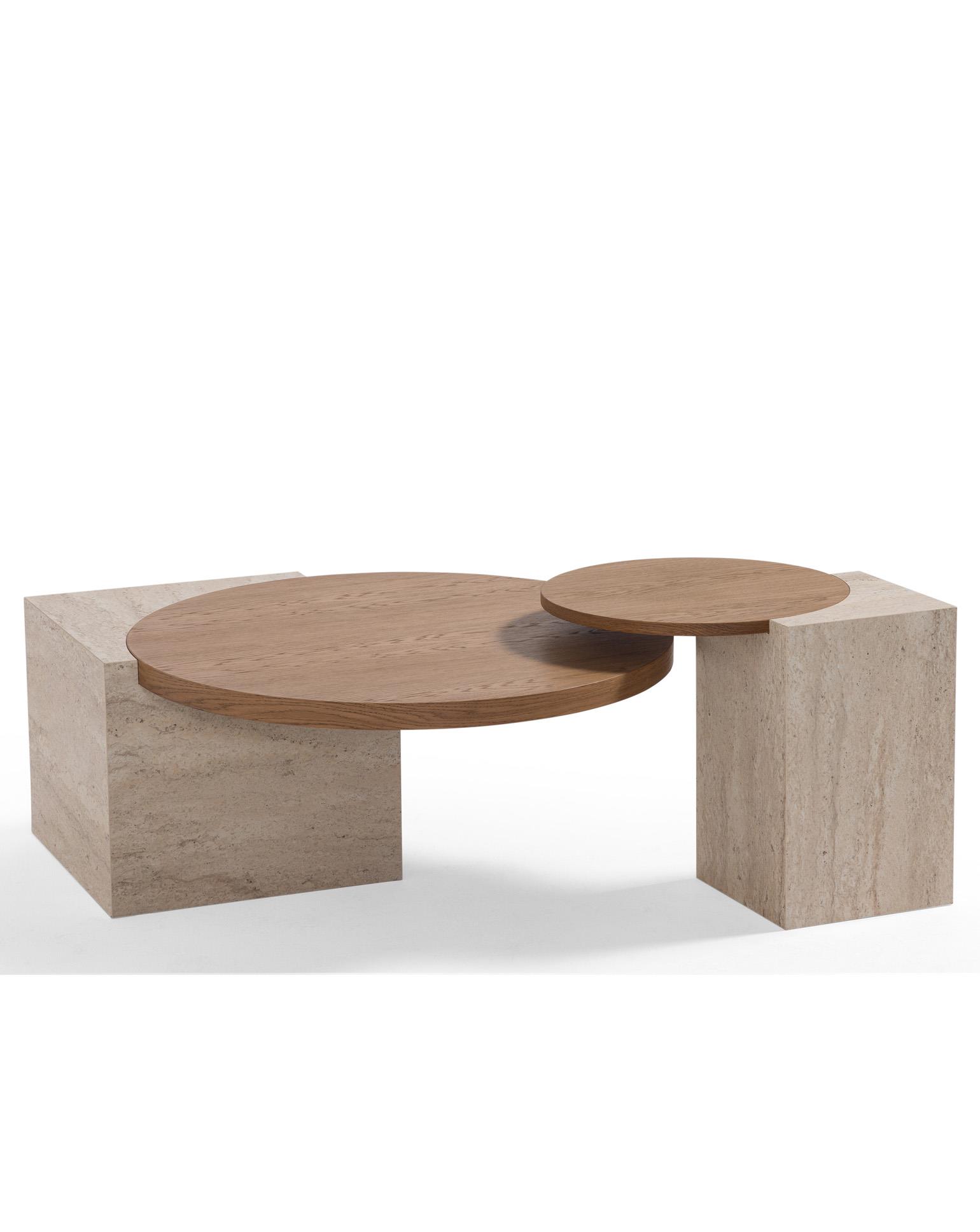 Togg Traverten Orta Sehpa