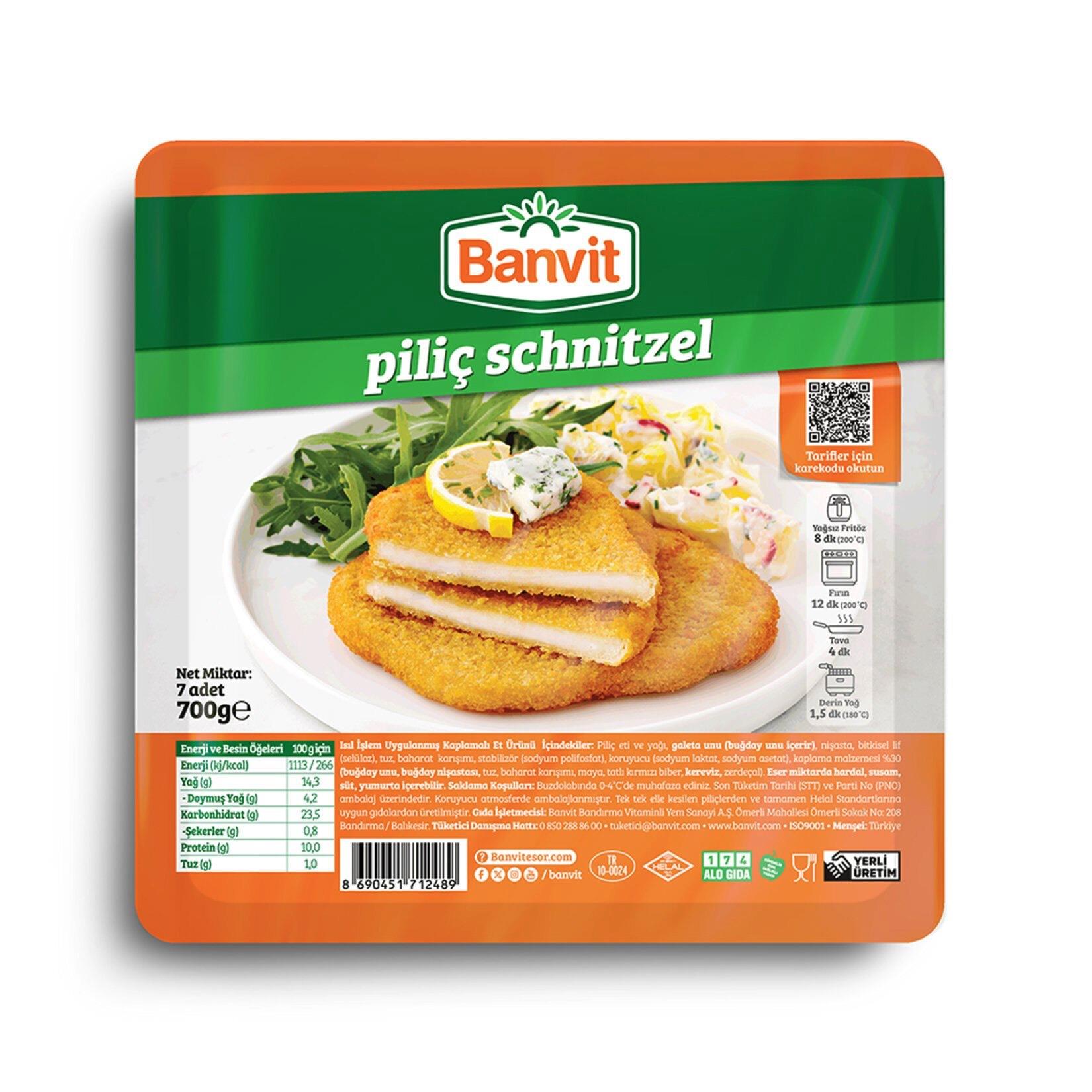 Banvit Piliç Schnitzel 700 G