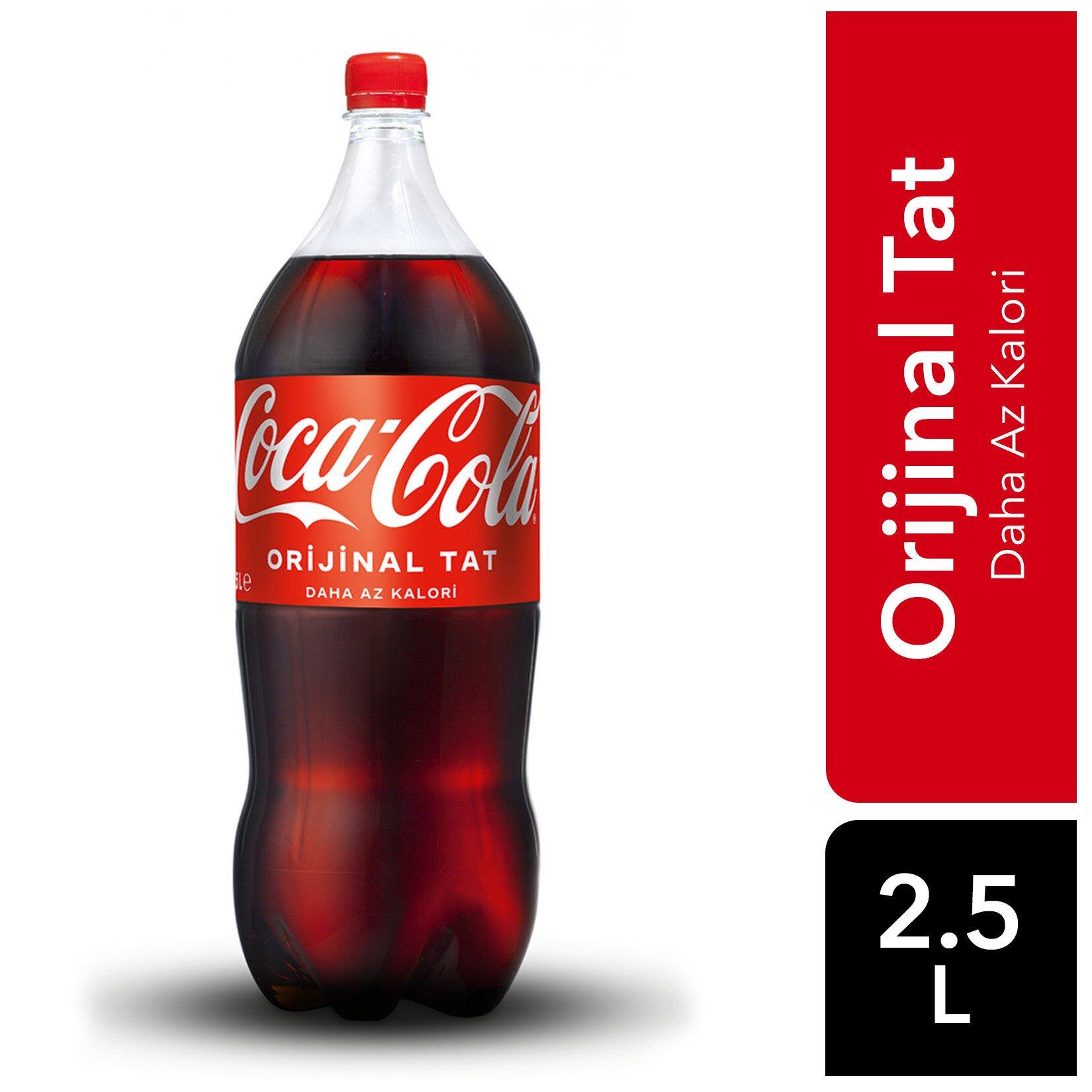 Coca-Cola Orijinal Tat Daha Az Kalori Pet 2,5 L