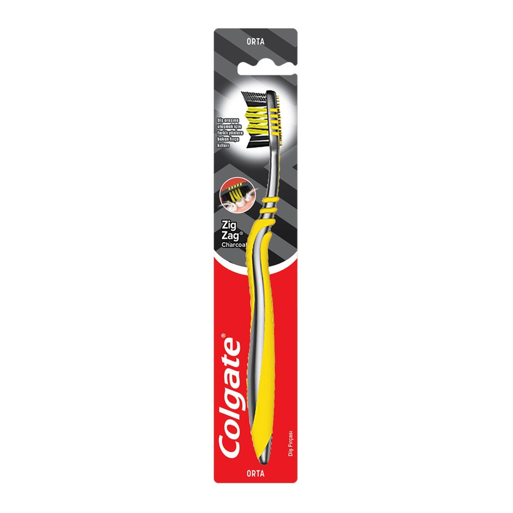 Colgate Zıgzag Charcoal Tekli Diş Fırçası
