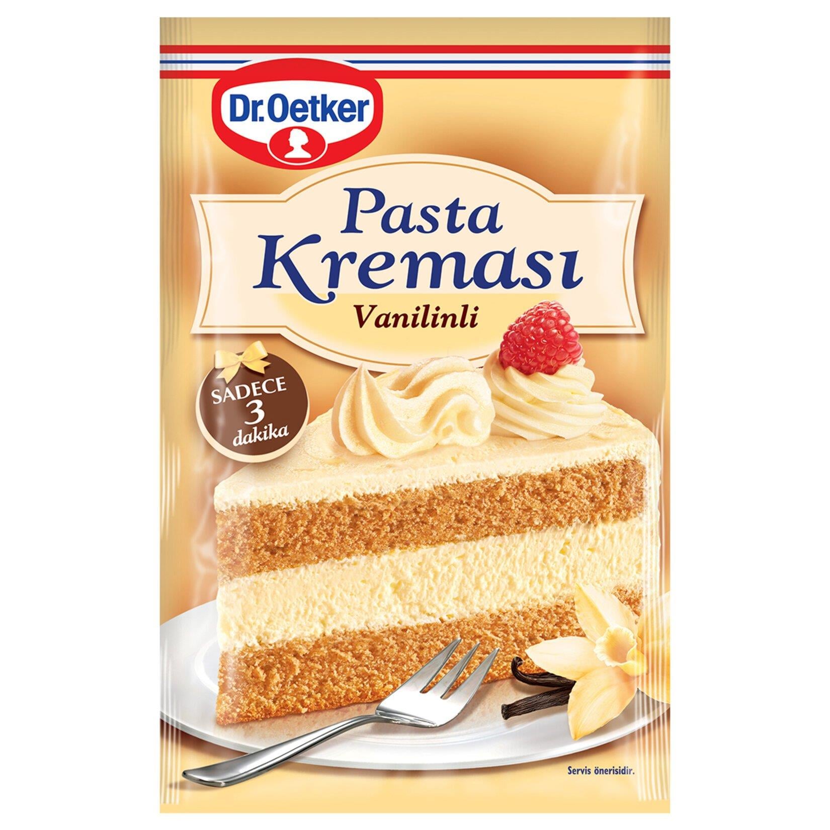 Dr.Oetker Pasta Kreması Vanilyalı 136 G