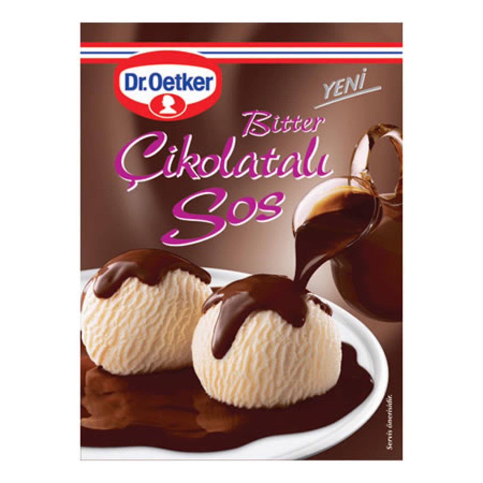 Dr.Oetker Bitter Çikolatalı Sos 125 G