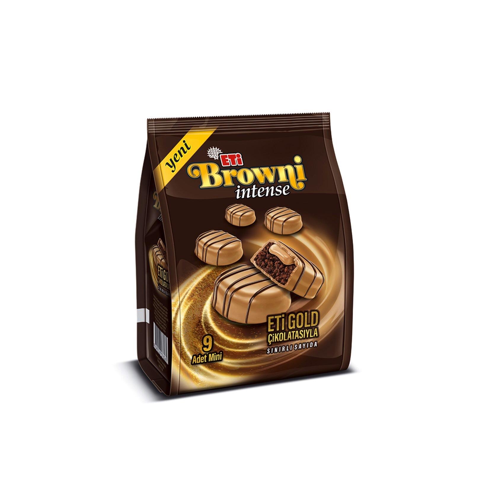 Eti Browni Intense Gold Çikolatalı Mini Kek 135 g