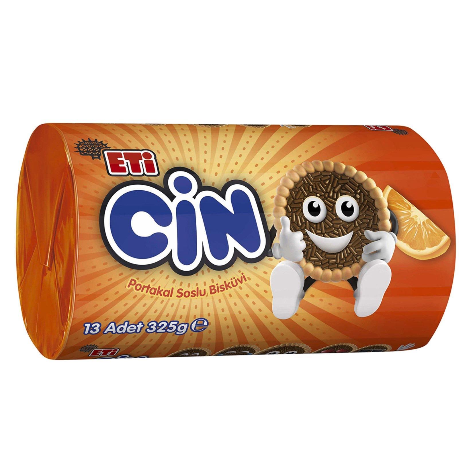 Eti Cin Portakallı Bisküvi 325 G