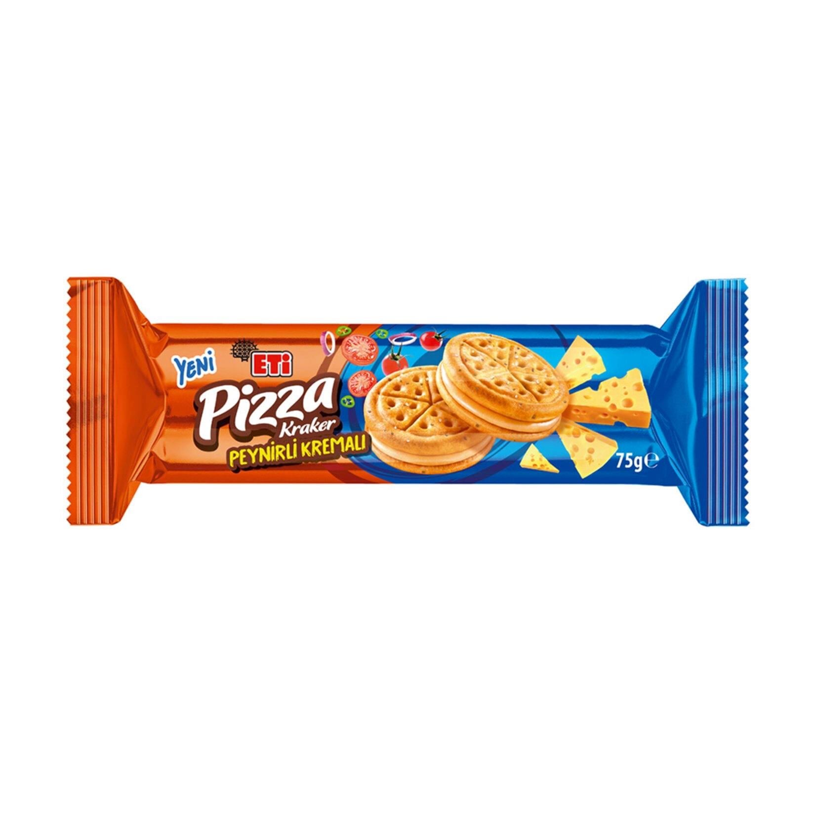 Eti Pizzavic Peynir Kremalı Kraker 75G
