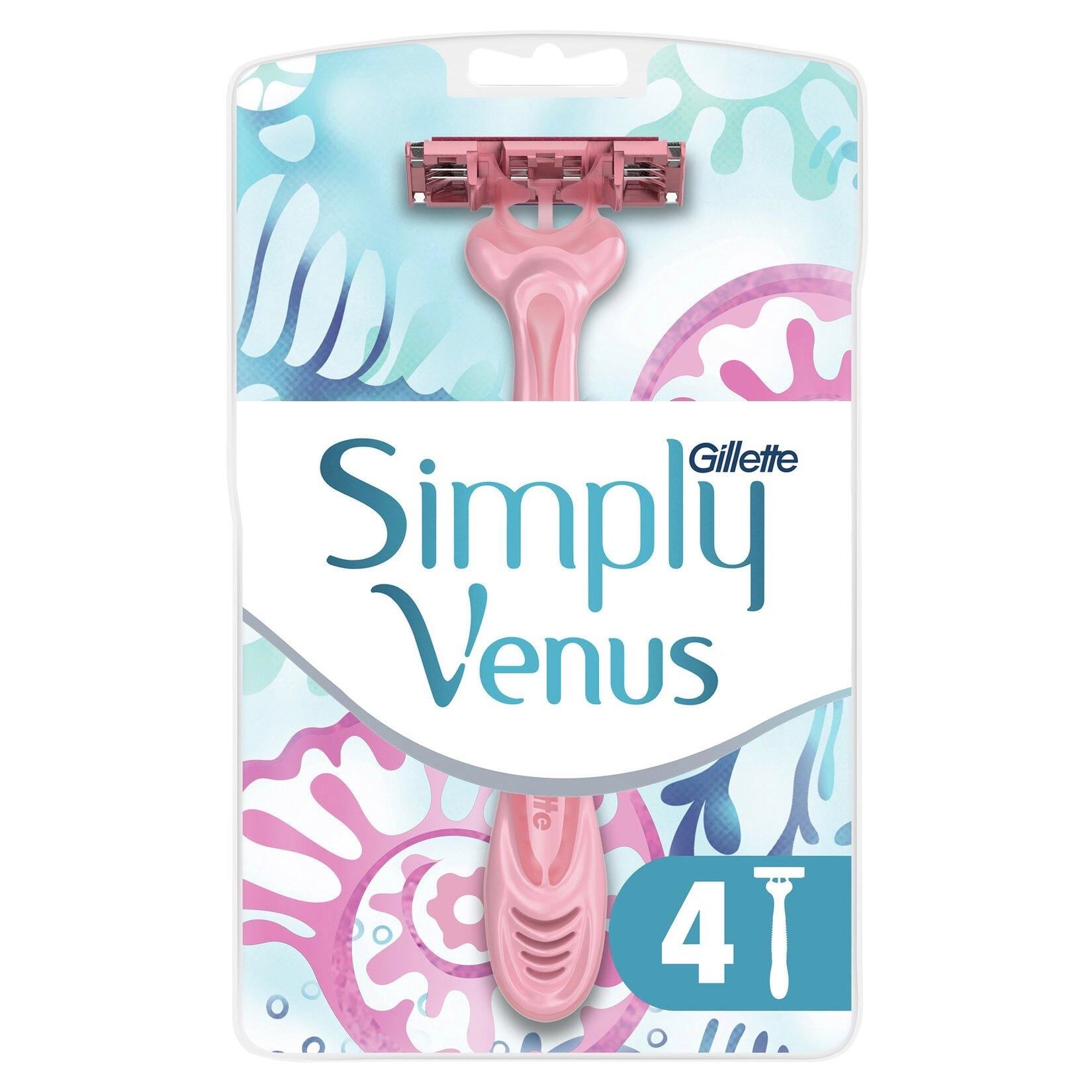 Gillette Simply Venus 3 Kullan At Tıraş Bıçağı 4 Adet