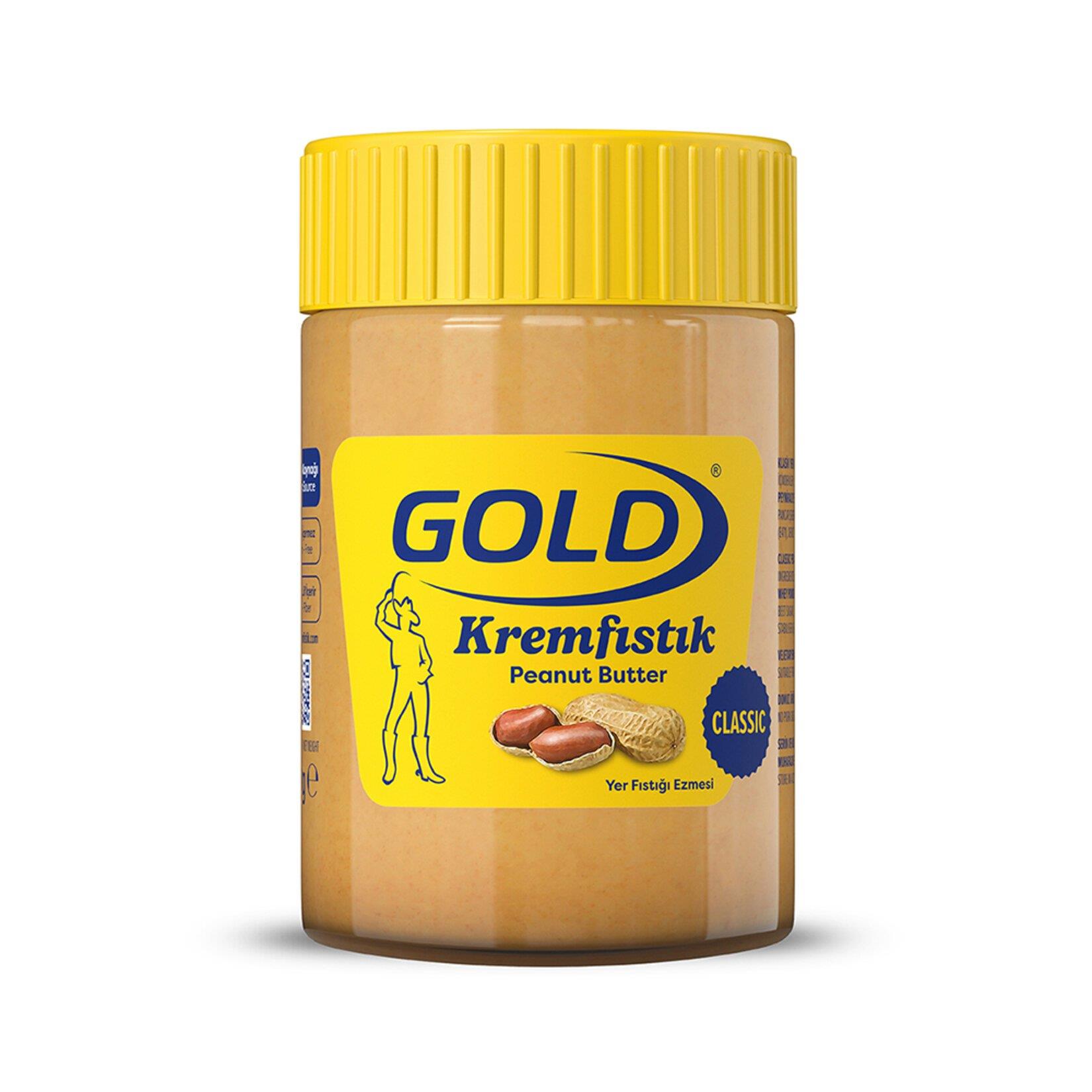 Gold Kremfıstık Klasik Fıstık Ezmesi 340 G