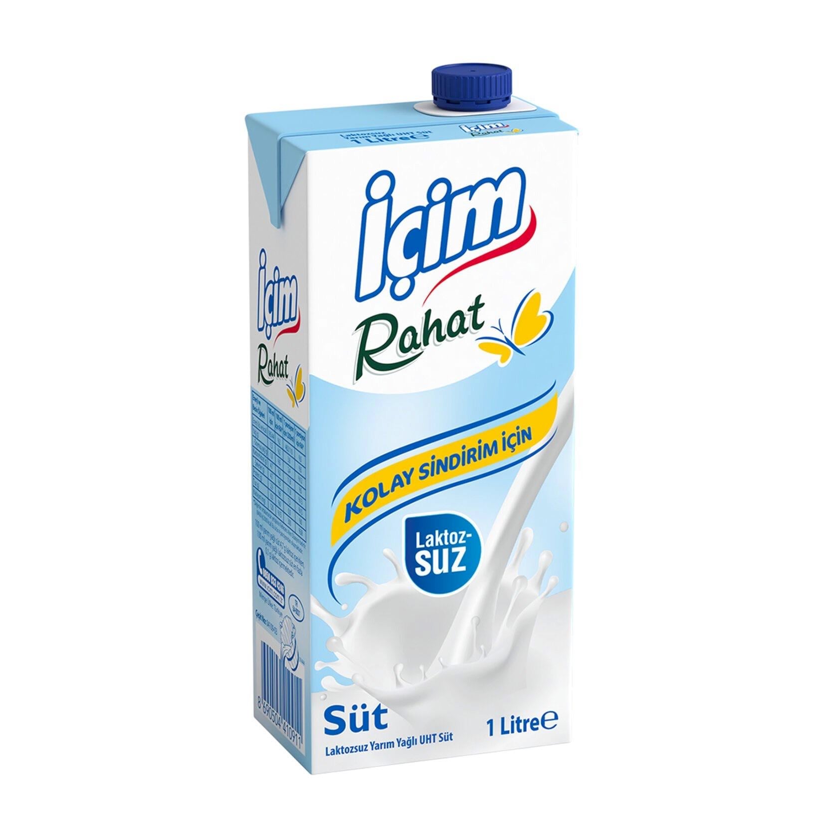 İçim Rahat Laktozsuz Süt 1 L