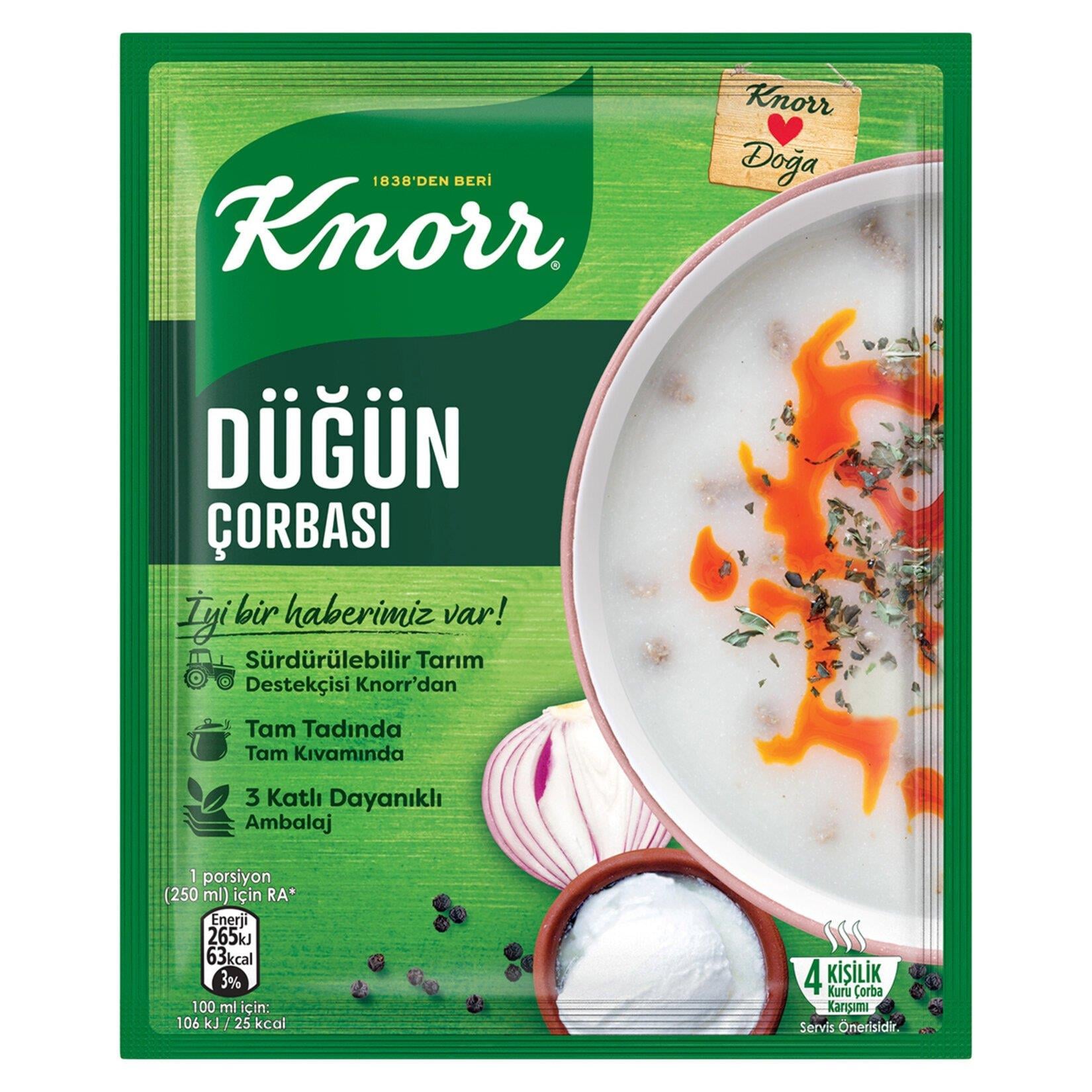 Knorr Hazır Çorba Düğün 4 Kişilik 72 G