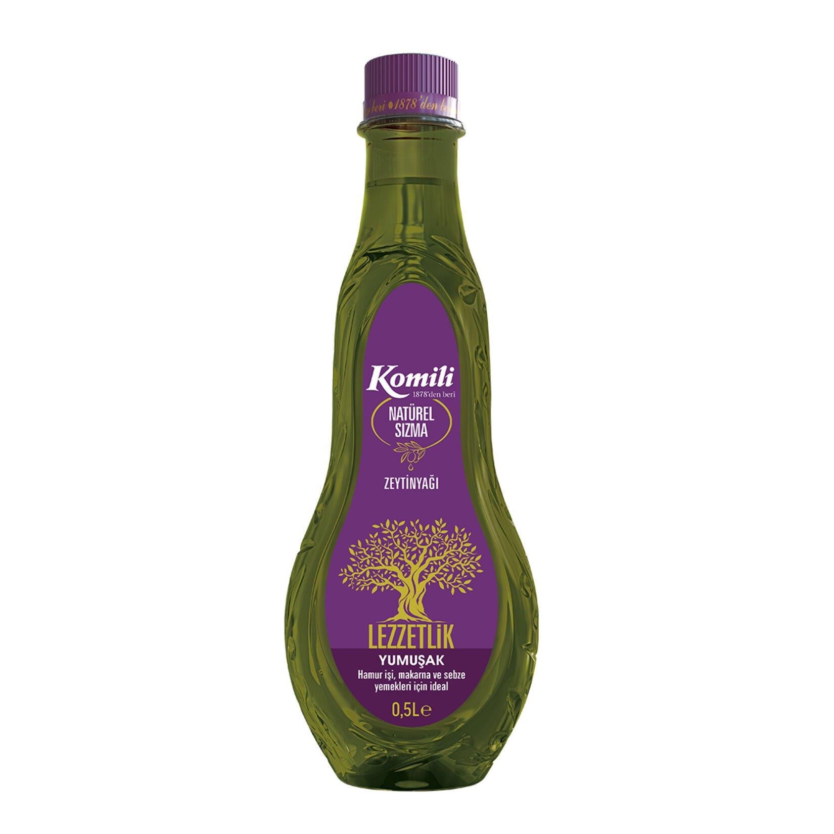 Komili Naturel Sızma Zeytinyağı Yumuşak Lezzet 500 Ml