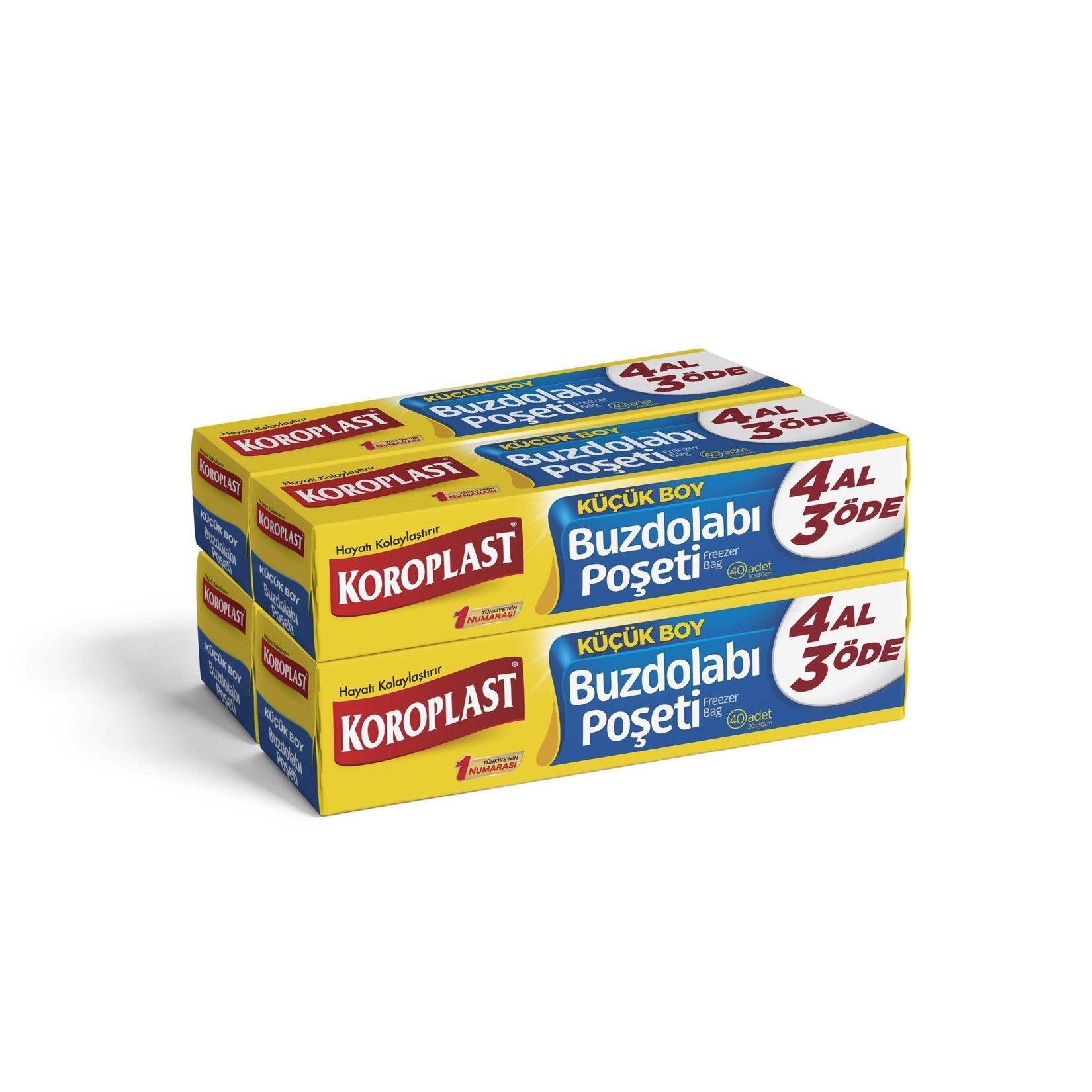 Koroplast 4 Al 3 Öde Küçük Boy Buzdolabı Poşeti 160'lı