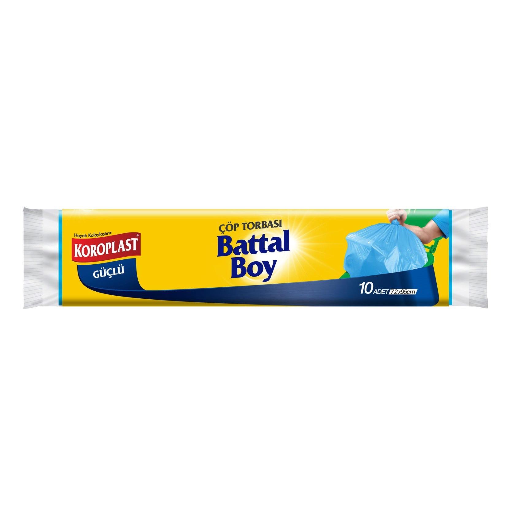 Koroplast Çöp Torbası Battal Boy 10'lu