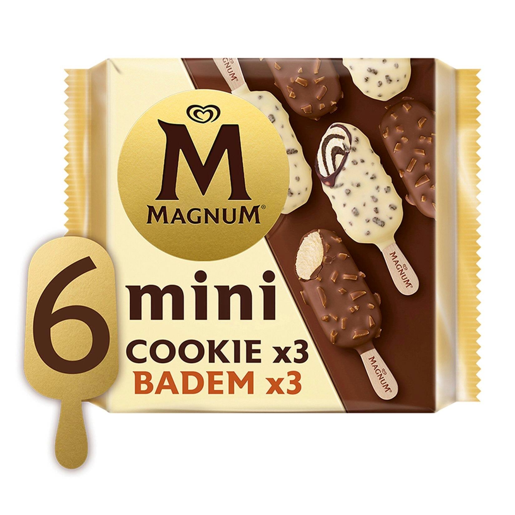 Magnum Mini Cookie & Badem 345 Ml