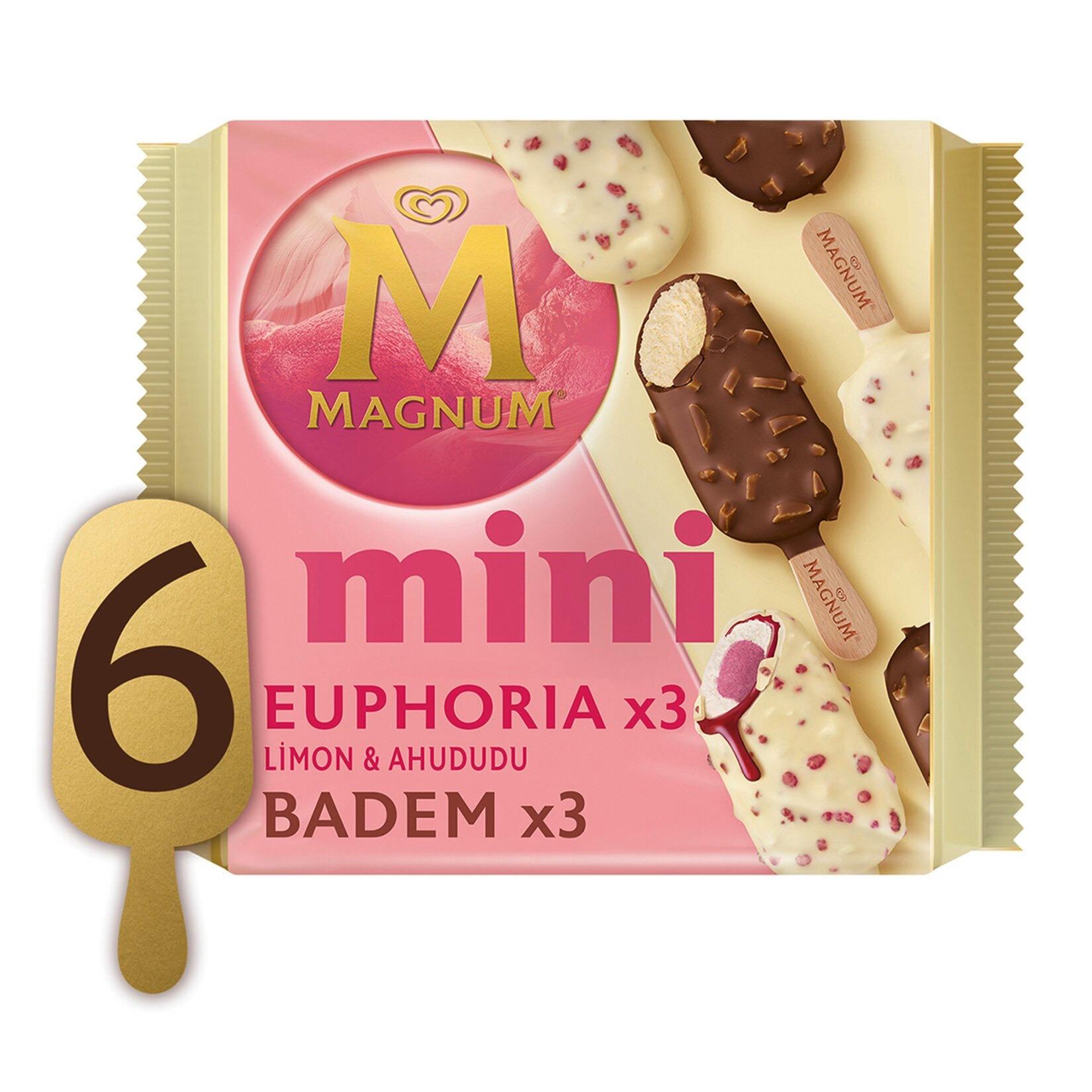 Magnum Mini Double Euphorıa Limon Ahududu Badem 353 ML
