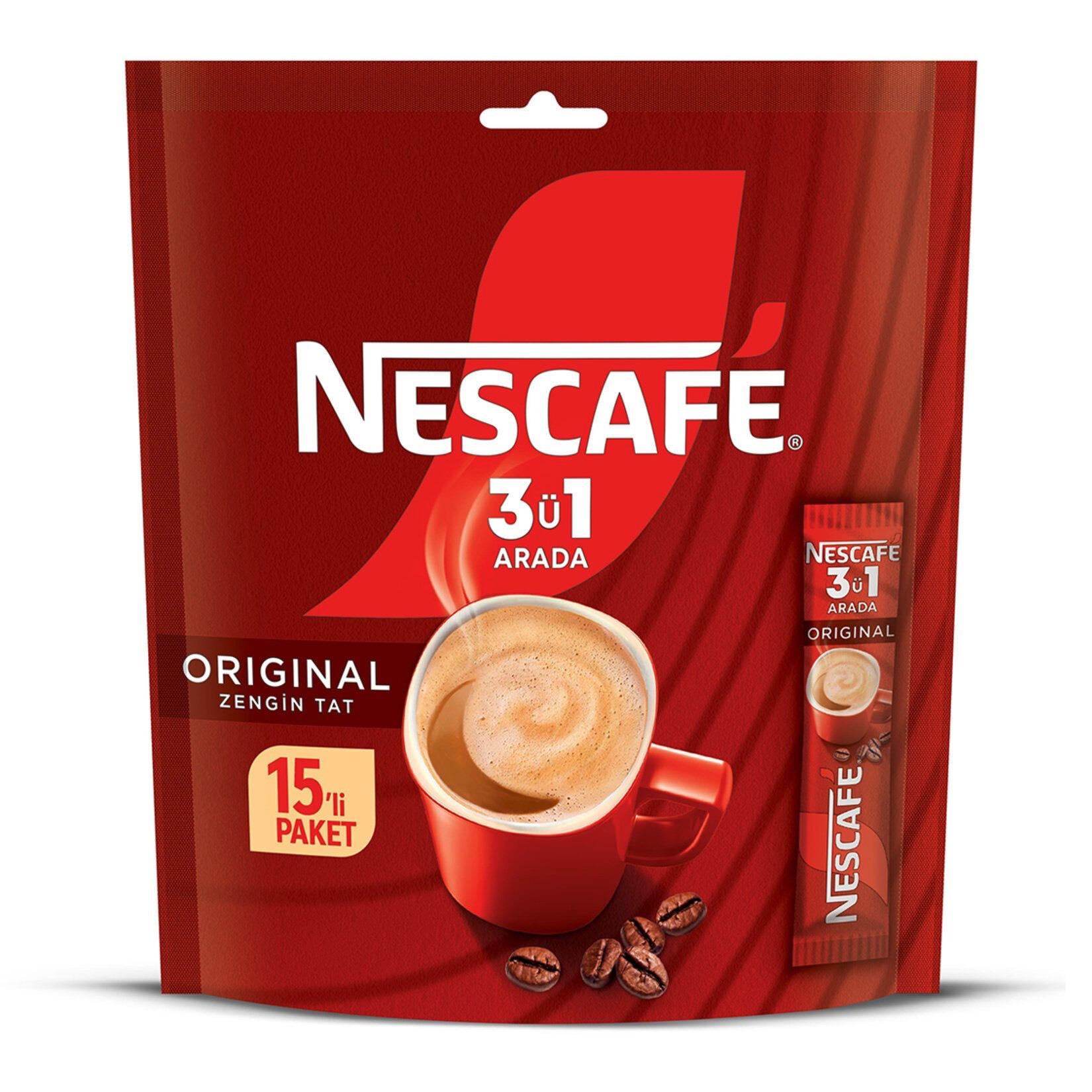 Nescafe 3'Ü 1 Arada 17.5 G*15'li
