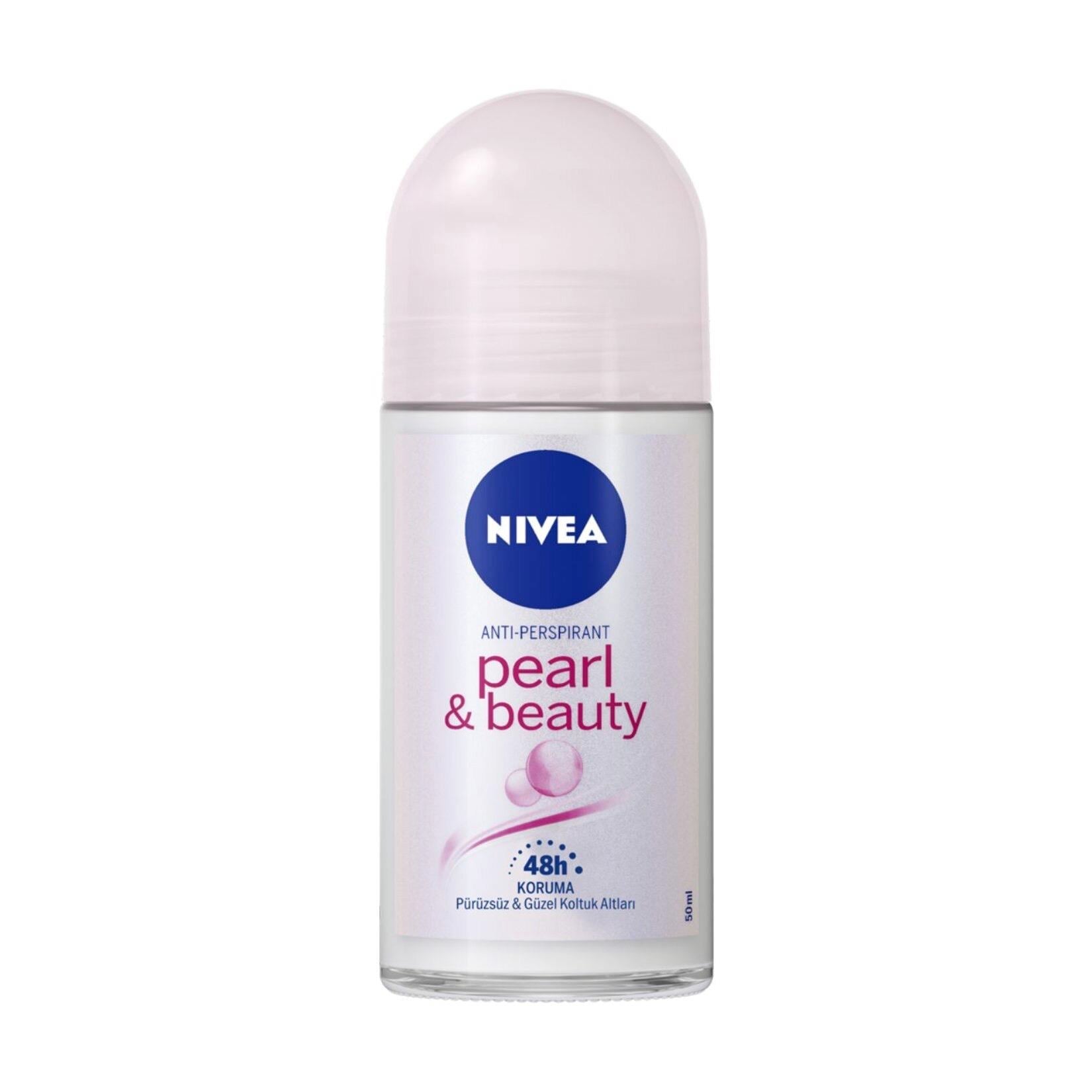 NIVEA Kadın Roll On Deodorant Pearl & Beauty 50 ml