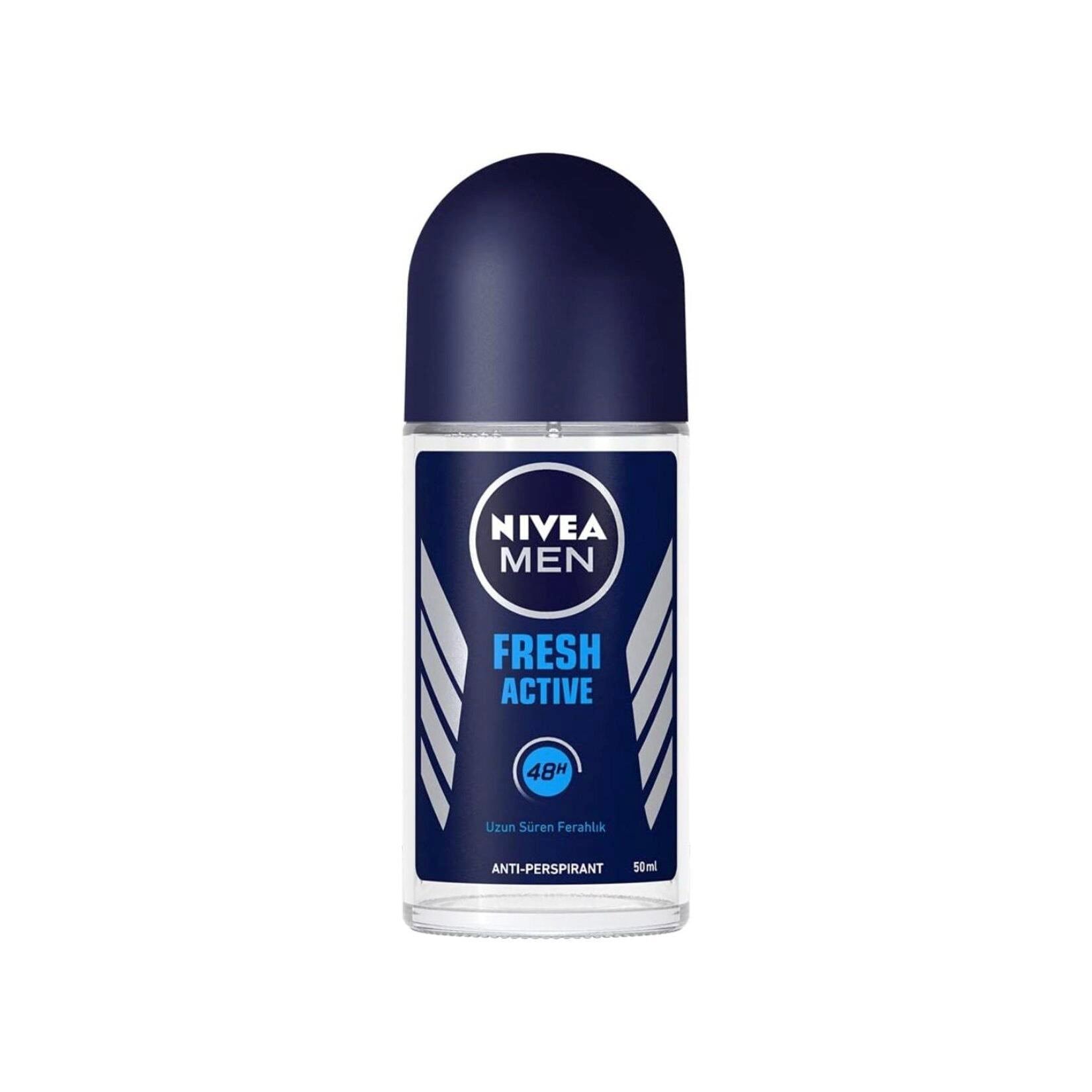 NIVEA Men Erkek Roll On Deodorant Fresh Active 50 ml