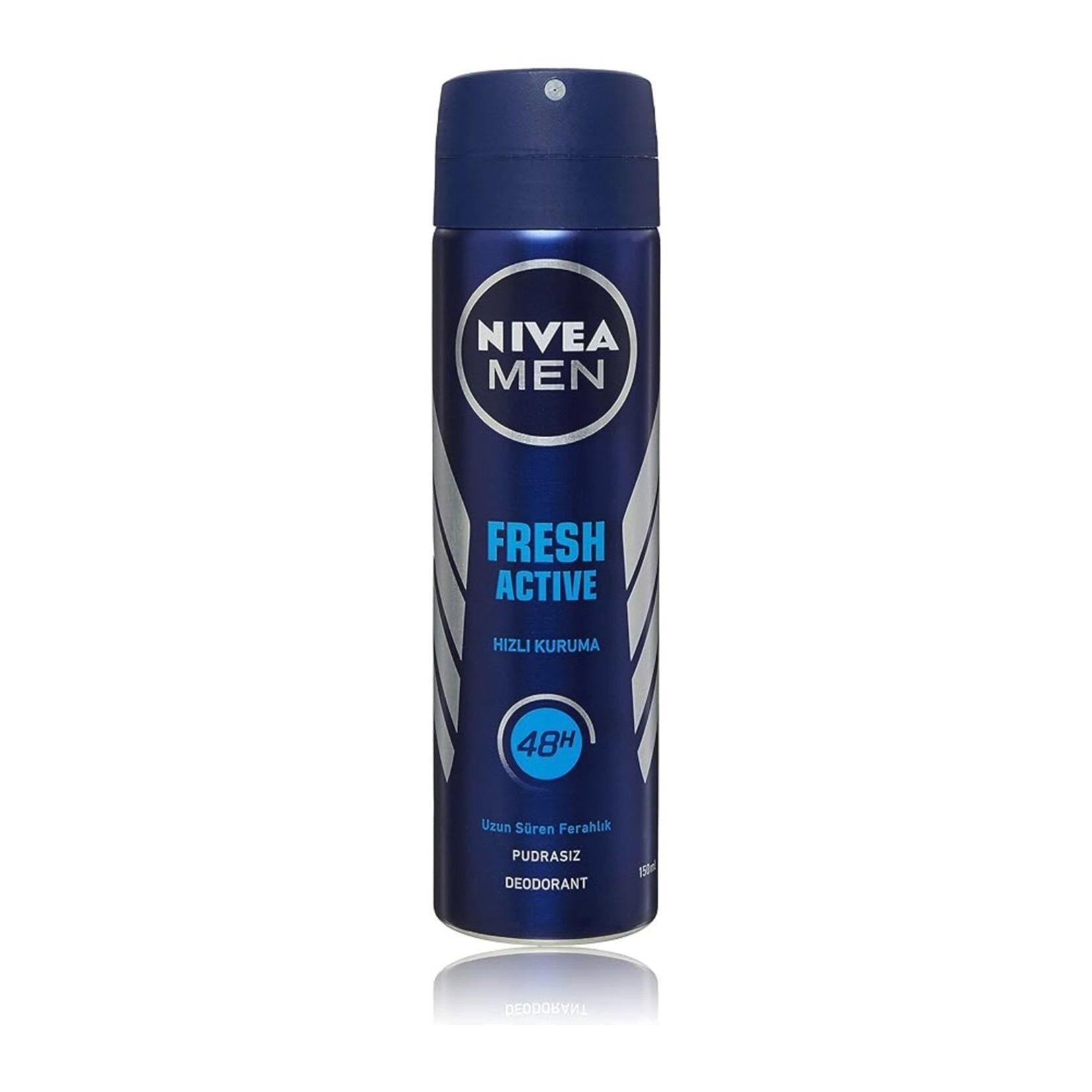 NIVEA Men Erkek Sprey Deodorant Fresh Active 150 ml