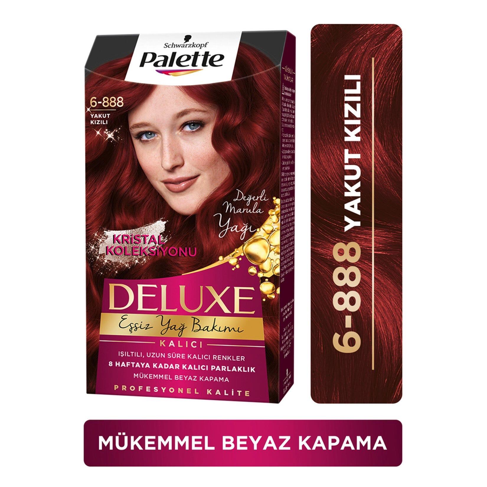 Palette Deluxe 6-888 Yakut Kızılı 115 Ml