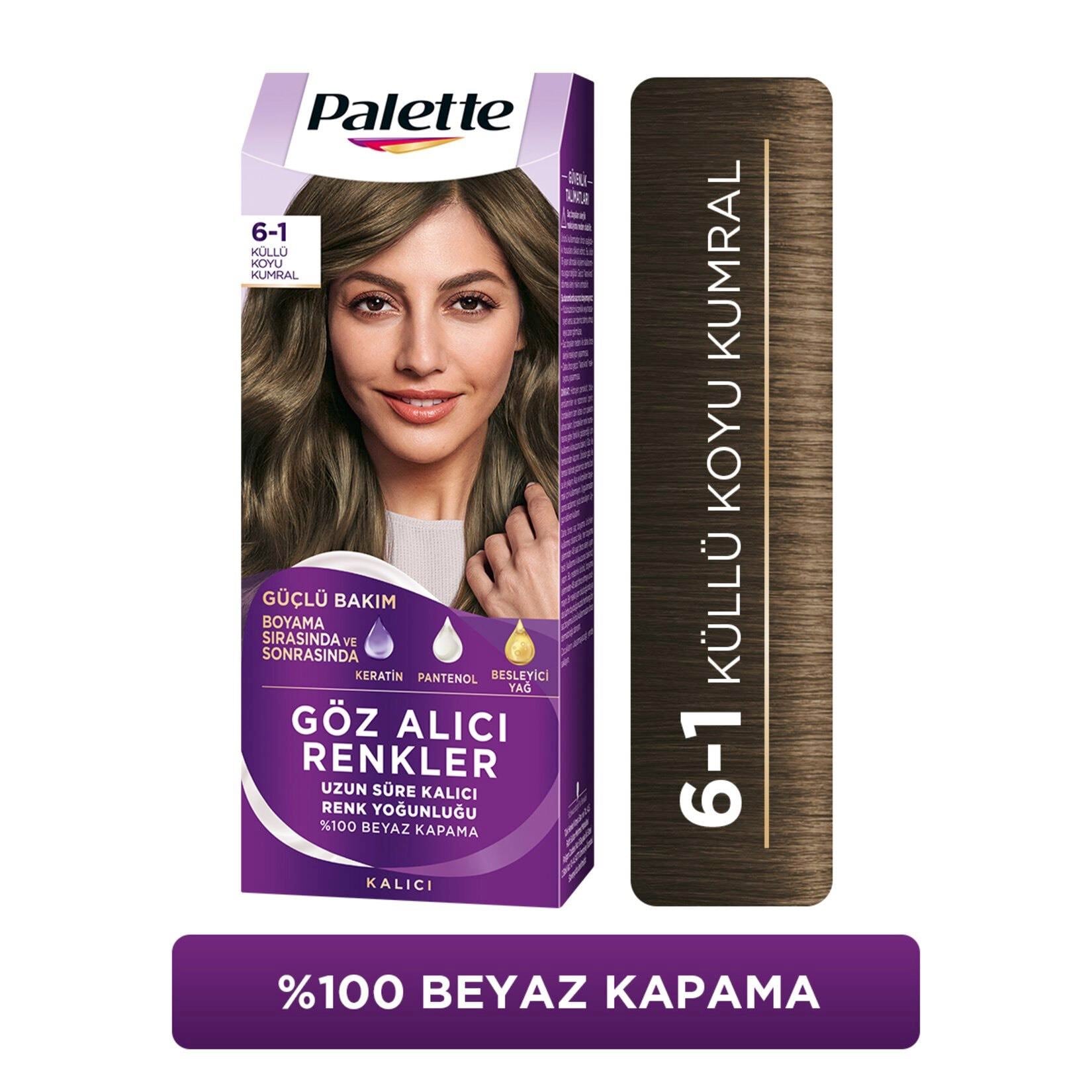 Palette Icc 6-1 Küllü Koyu Kumral Saç Boyası