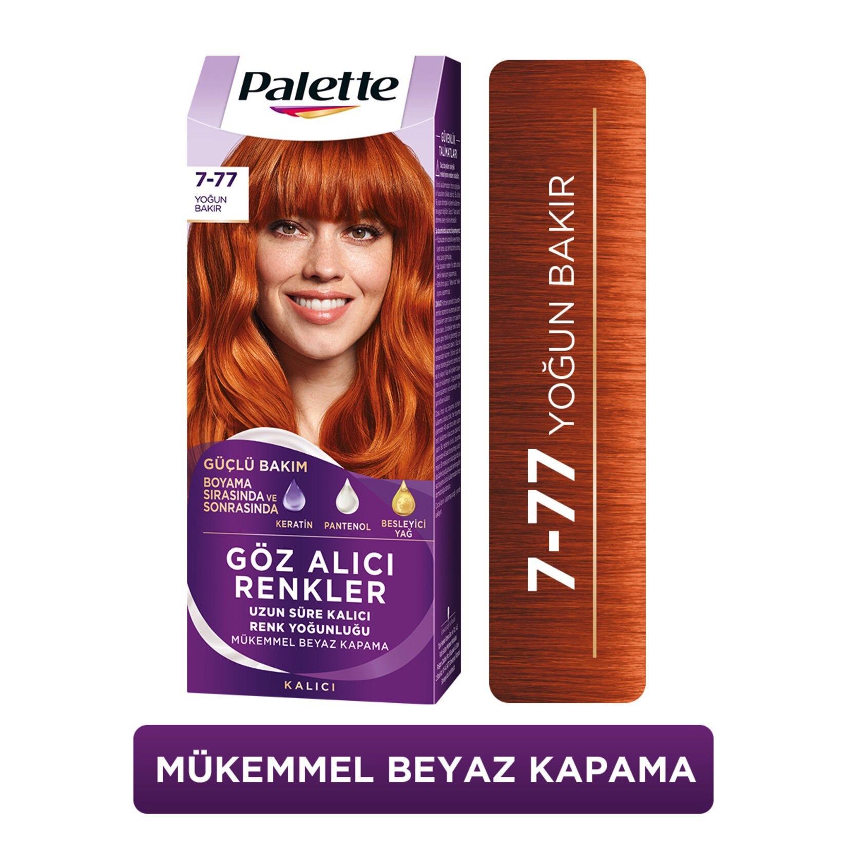 Palette Icc 7-77 Yoğun Bakır Saç Boyası