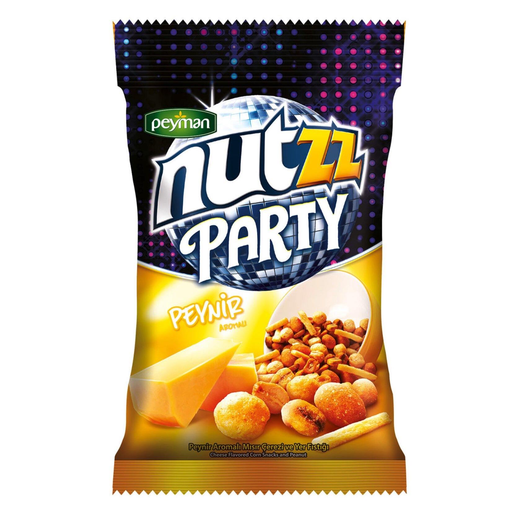 Peyman Nutzz Party Peynir Aromalı Mısır Çerezi 200 G