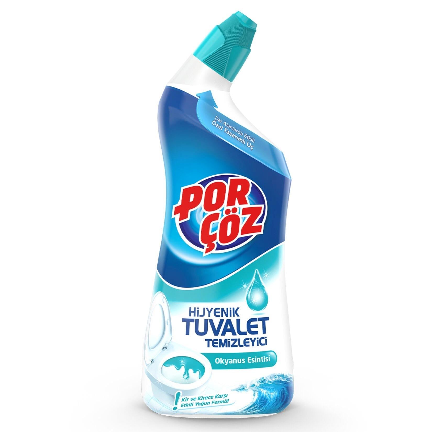 Porçöz Hijyenik Tuvalet Temizleyici Okyanus Esintisi 750 Ml