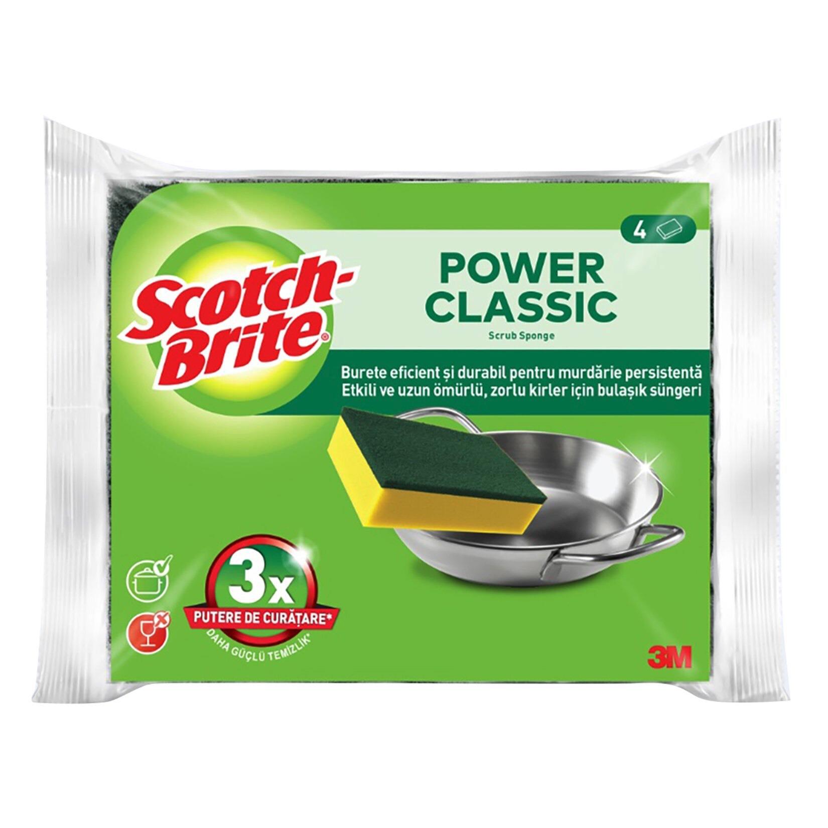 Scotch Brite Klasik Sünger 4'lü